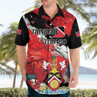 Personalized Trinidad And Tobago Scarlet Ibis Hawaiian Shirt Special Stylized - Wonder Print Shop
