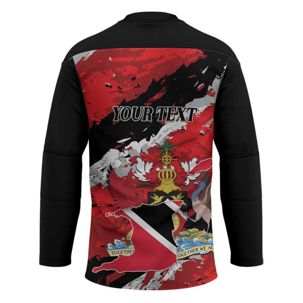 Personalized Trinidad And Tobago Scarlet Ibis Hockey Jersey Special Stylized - Wonder Print Shop