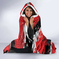 Trinidad And Tobago Scarlet Ibis Hooded Blanket Special Stylized - Wonder Print Shop
