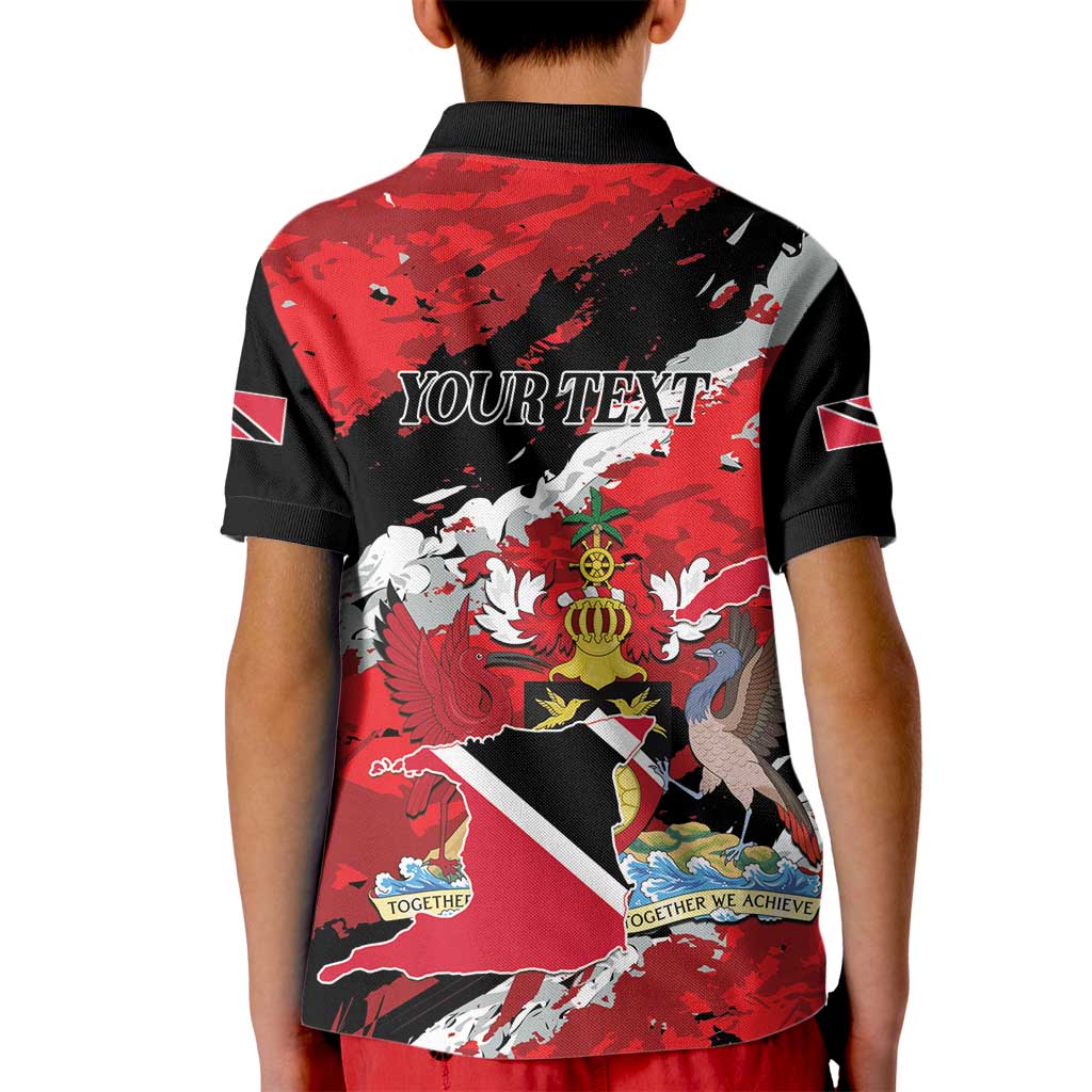 Personalized Trinidad And Tobago Scarlet Ibis Kid Polo Shirt Special Stylized - Wonder Print Shop