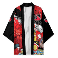 Personalized Trinidad And Tobago Scarlet Ibis Kimono Special Stylized - Wonder Print Shop
