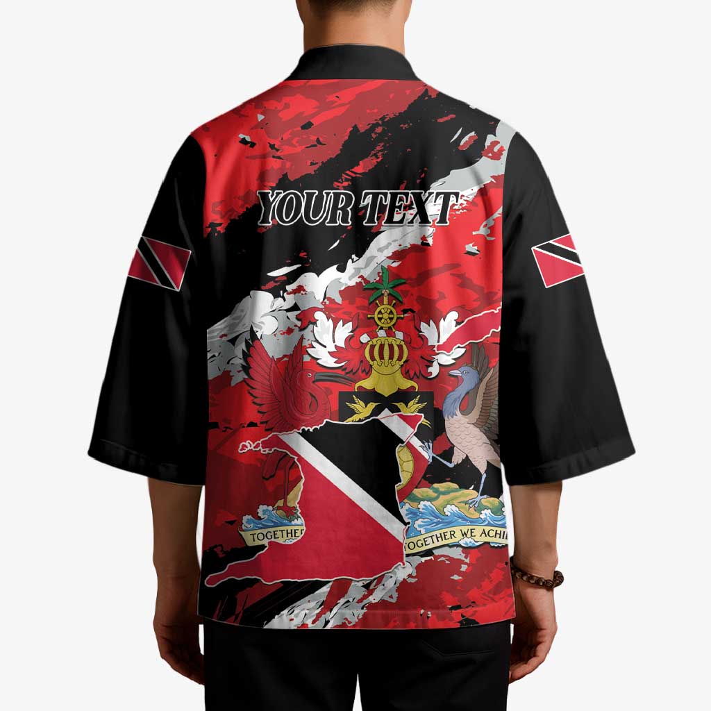 Personalized Trinidad And Tobago Scarlet Ibis Kimono Special Stylized - Wonder Print Shop