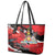 Trinidad And Tobago Scarlet Ibis Leather Tote Bag Special Stylized - Wonder Print Shop