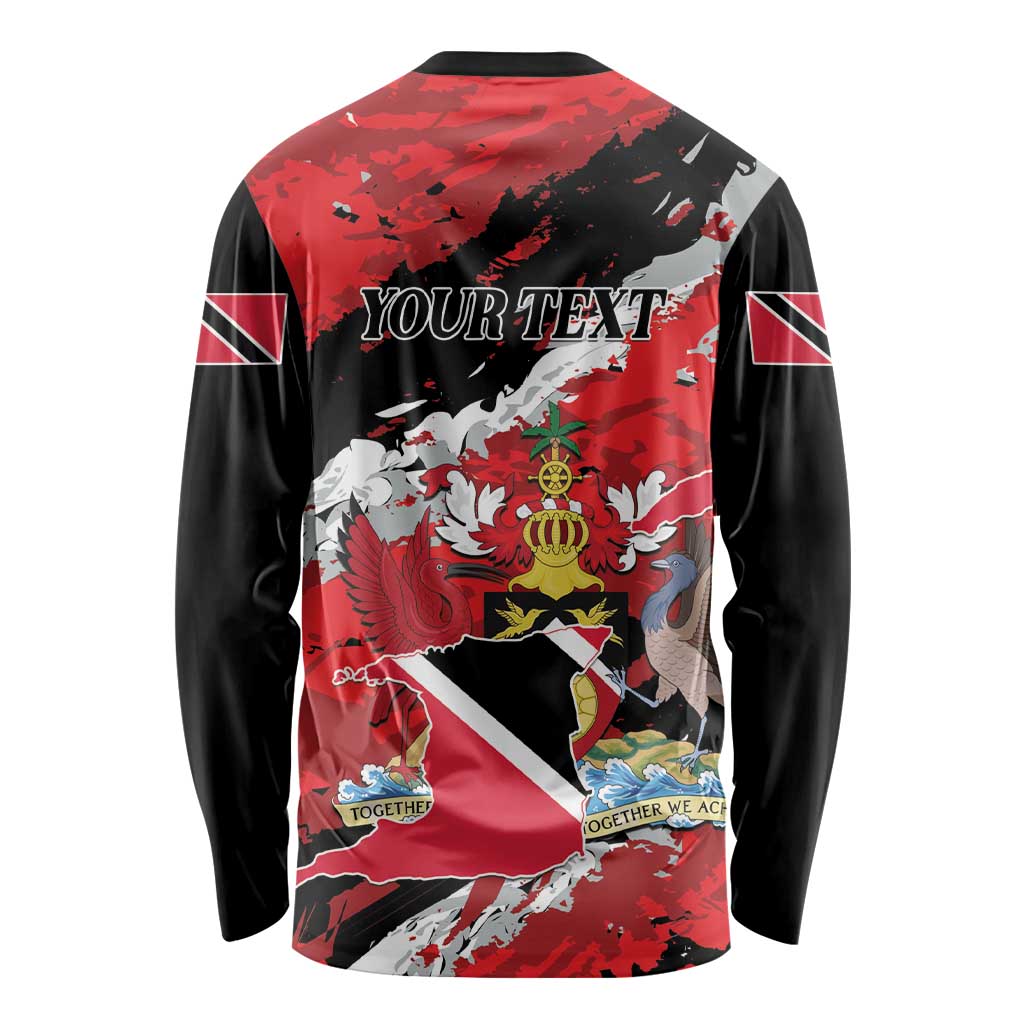 Personalized Trinidad And Tobago Scarlet Ibis Long Sleeve Shirt Special Stylized - Wonder Print Shop