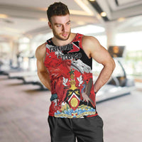 Personalized Trinidad And Tobago Scarlet Ibis Men Tank Top Special Stylized - Wonder Print Shop