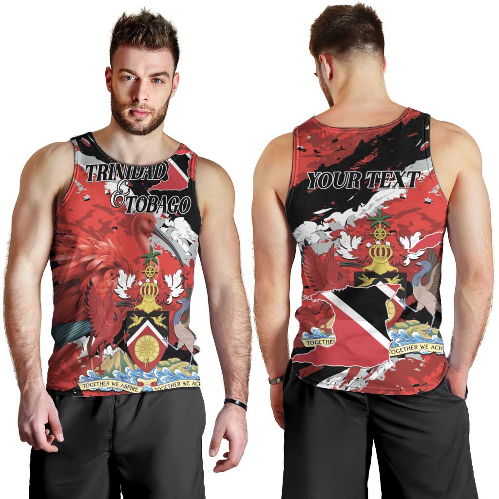 Personalized Trinidad And Tobago Scarlet Ibis Men Tank Top Special Stylized - Wonder Print Shop