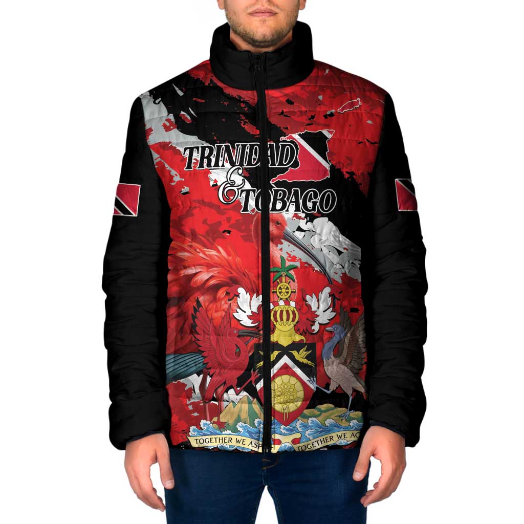Personalized Trinidad And Tobago Scarlet Ibis Padded Jacket Special Stylized - Wonder Print Shop
