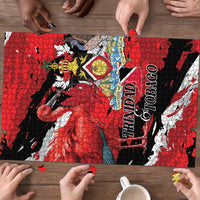 Trinidad And Tobago Scarlet Ibis Puzzle Special Stylized - Wonder Print Shop