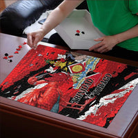 Trinidad And Tobago Scarlet Ibis Puzzle Special Stylized - Wonder Print Shop