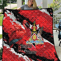 Trinidad And Tobago Scarlet Ibis Quilt Special Stylized - Wonder Print Shop