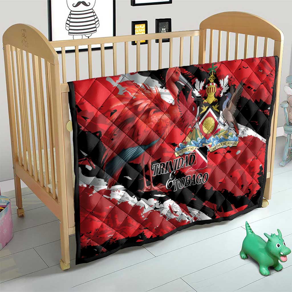 Trinidad And Tobago Scarlet Ibis Quilt Special Stylized - Wonder Print Shop