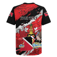 Personalized Trinidad And Tobago Scarlet Ibis Rugby Jersey Special Stylized - Wonder Print Shop