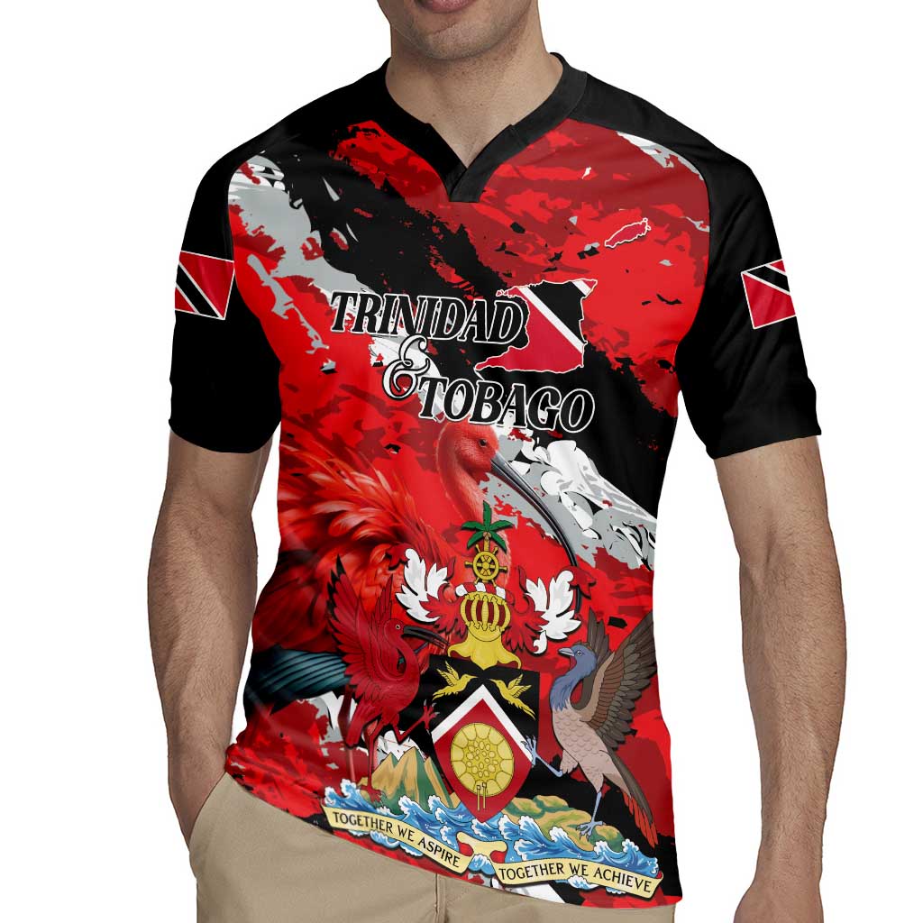 Personalized Trinidad And Tobago Scarlet Ibis Rugby Jersey Special Stylized - Wonder Print Shop