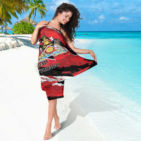 Trinidad And Tobago Scarlet Ibis Sarong Special Stylized - Wonder Print Shop