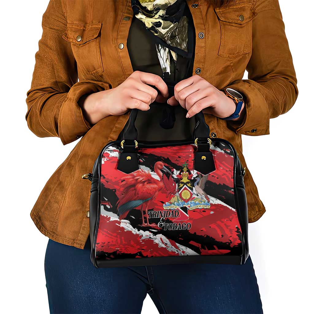 Trinidad And Tobago Scarlet Ibis Shoulder Handbag Special Stylized - Wonder Print Shop