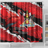 Trinidad And Tobago Scarlet Ibis Shower Curtain Special Stylized - Wonder Print Shop