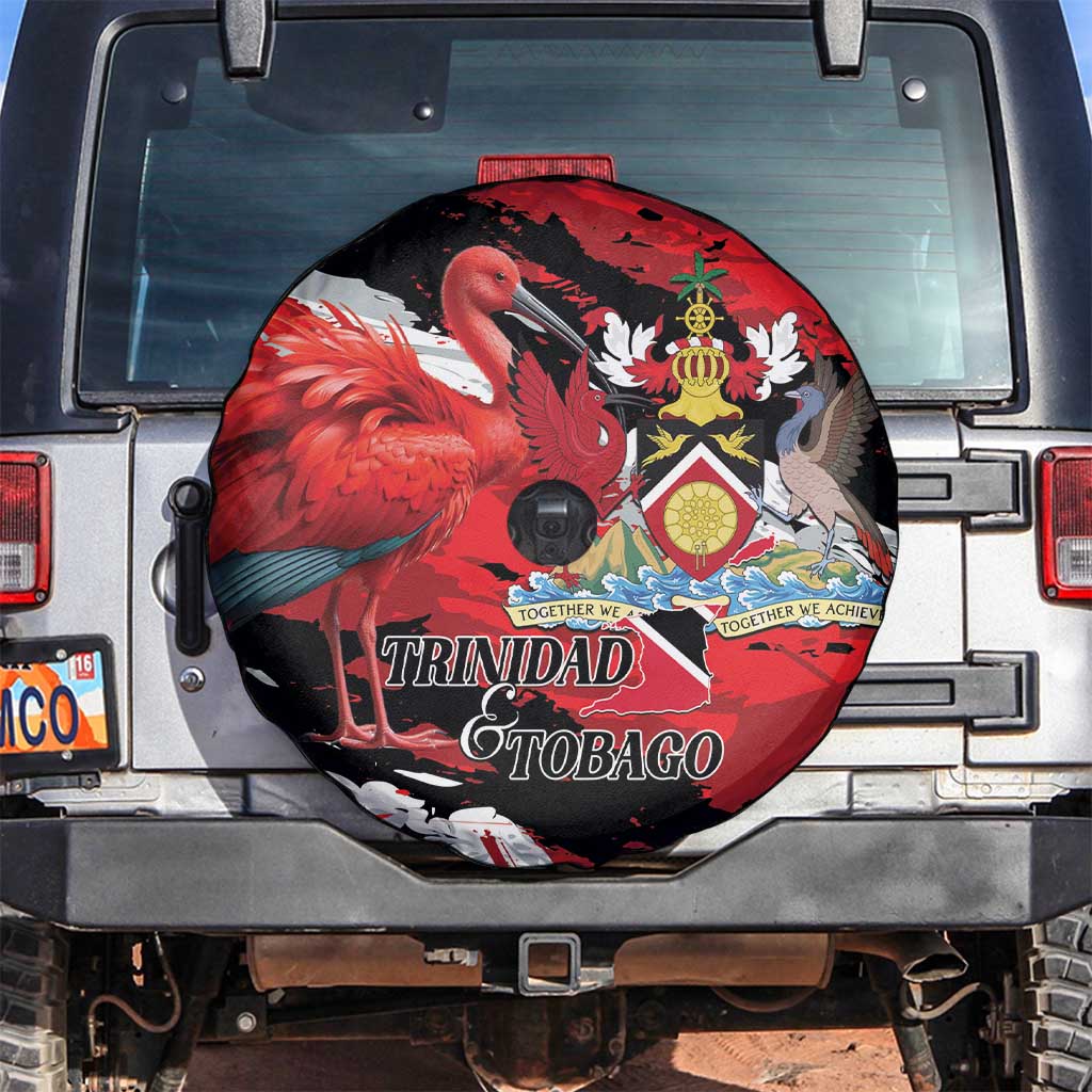 Trinidad And Tobago Scarlet Ibis Spare Tire Cover Special Stylized - Wonder Print Shop