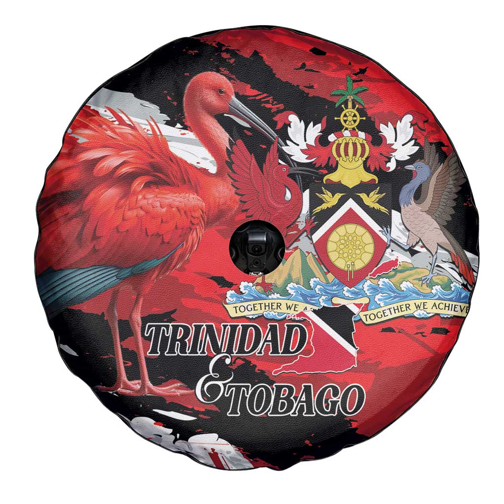 Trinidad And Tobago Scarlet Ibis Spare Tire Cover Special Stylized - Wonder Print Shop