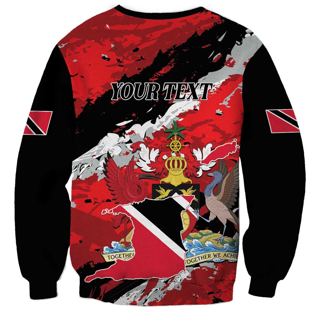 Personalized Trinidad And Tobago Scarlet Ibis Sweatshirt Special Stylized - Wonder Print Shop