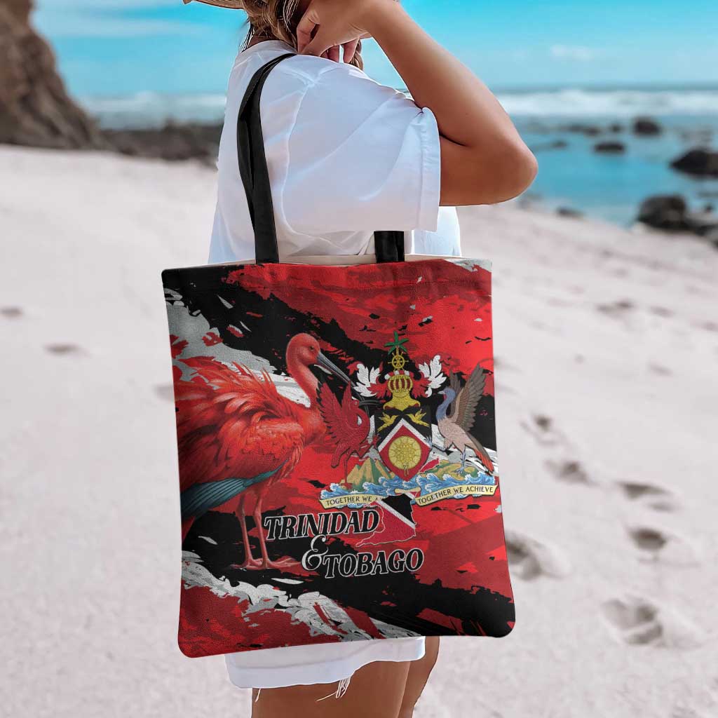 Trinidad And Tobago Scarlet Ibis Tote Bag Special Stylized - Wonder Print Shop