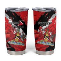 Personalized Trinidad And Tobago Scarlet Ibis Tumbler Cup Special Stylized - Wonder Print Shop