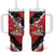 Personalized Trinidad And Tobago Scarlet Ibis Tumbler With Handle Special Stylized - Wonder Print Shop