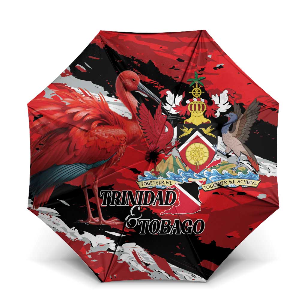 Trinidad And Tobago Scarlet Ibis Umbrella Special Stylized - Wonder Print Shop
