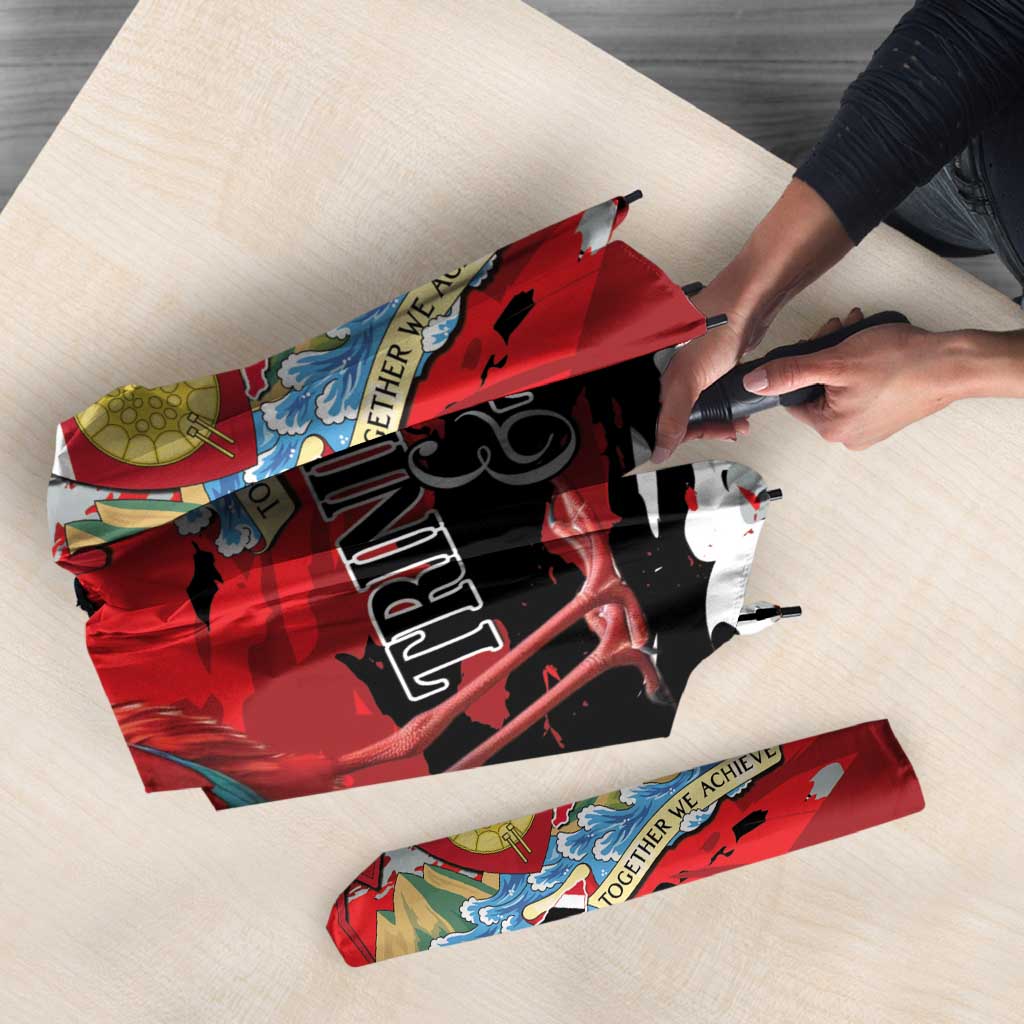 Trinidad And Tobago Scarlet Ibis Umbrella Special Stylized - Wonder Print Shop