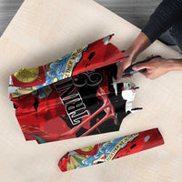 Trinidad And Tobago Scarlet Ibis Umbrella Special Stylized - Wonder Print Shop