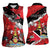 Personalized Trinidad And Tobago Scarlet Ibis Women Sleeveless Polo Shirt Special Stylized - Wonder Print Shop