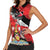 Personalized Trinidad And Tobago Scarlet Ibis Women Sleeveless Polo Shirt Special Stylized - Wonder Print Shop