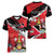 Personalized Trinidad And Tobago Scarlet Ibis Women V-Neck T-Shirt Special Stylized - Wonder Print Shop