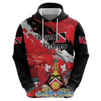 Personalized Trinidad And Tobago Scarlet Ibis Zip Hoodie Special Stylized - Wonder Print Shop