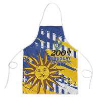 Uruguay 200th Independence Day Apron Sol de Mayo Grunge Stylized - Wonder Print Shop