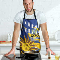 Uruguay 200th Independence Day Apron Sol de Mayo Grunge Stylized - Wonder Print Shop