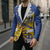 Personalized Uruguay 200th Independence Day Blazer Sol de Mayo Grunge Stylized - Wonder Print Shop