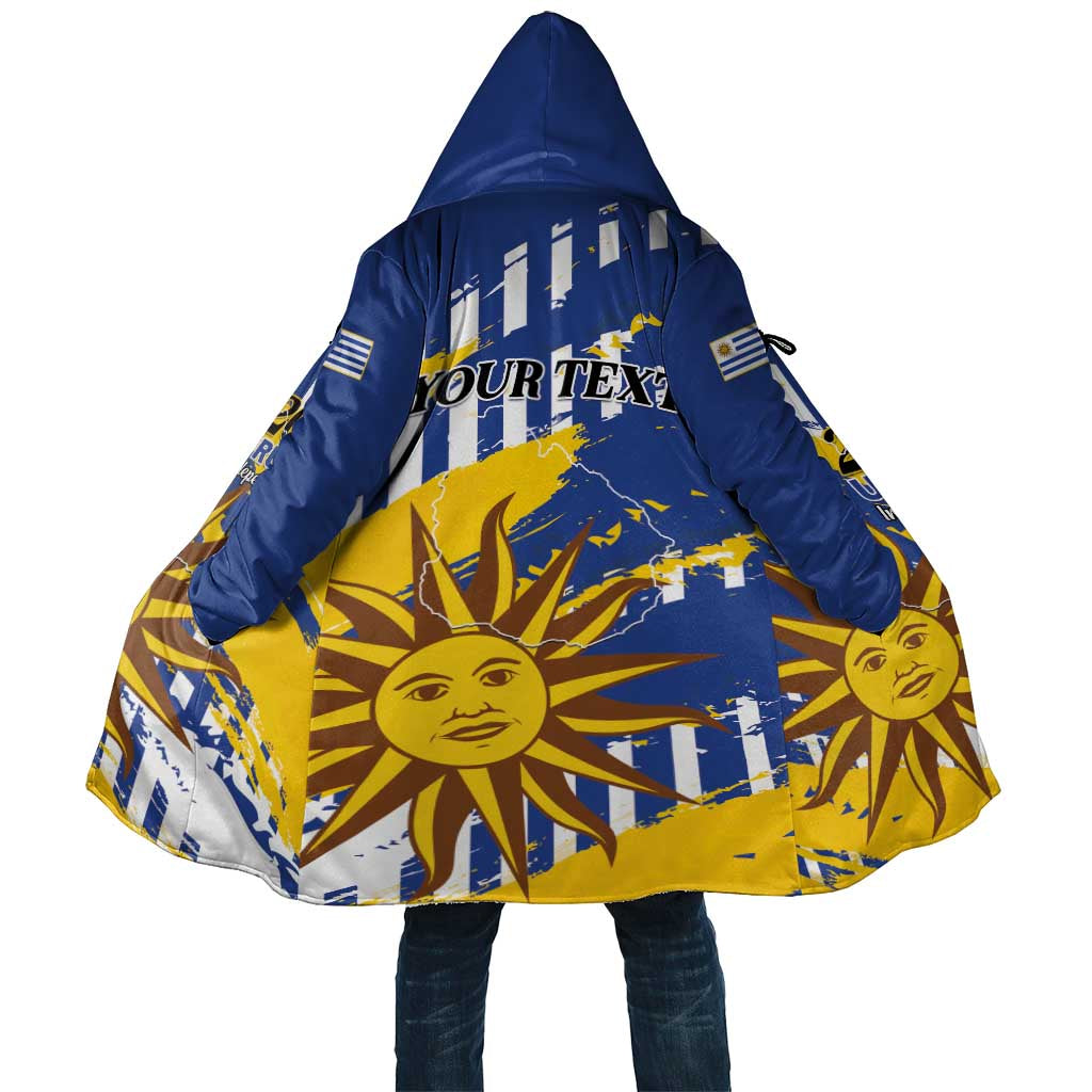 Personalized Uruguay 200th Independence Day Cloak Sol de Mayo Grunge Stylized - Wonder Print Shop