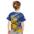 Personalized Uruguay 200th Independence Day Kid T Shirt Sol de Mayo Grunge Stylized - Wonder Print Shop