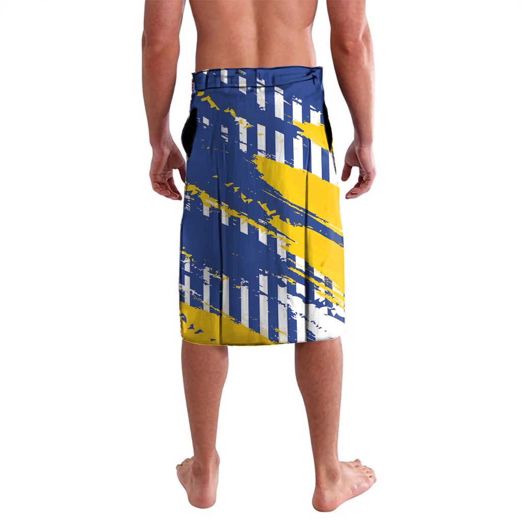 Personalized Uruguay 200th Independence Day Lavalava Sol de Mayo Grunge Stylized - Wonder Print Shop