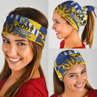 Uruguay 200th Independence Day Neck Gaiter Sol de Mayo Grunge Stylized - Wonder Print Shop