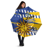 Uruguay 200th Independence Day Umbrella Sol de Mayo Grunge Stylized - Wonder Print Shop