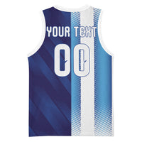 Custom Argentina Cabo Verde 2026 World Football Basketball Jersey Forever Pride