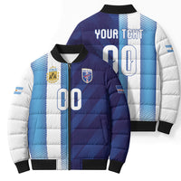 Custom Argentina Cabo Verde 2026 World Football Bomber Puffer Jacket Forever Pride