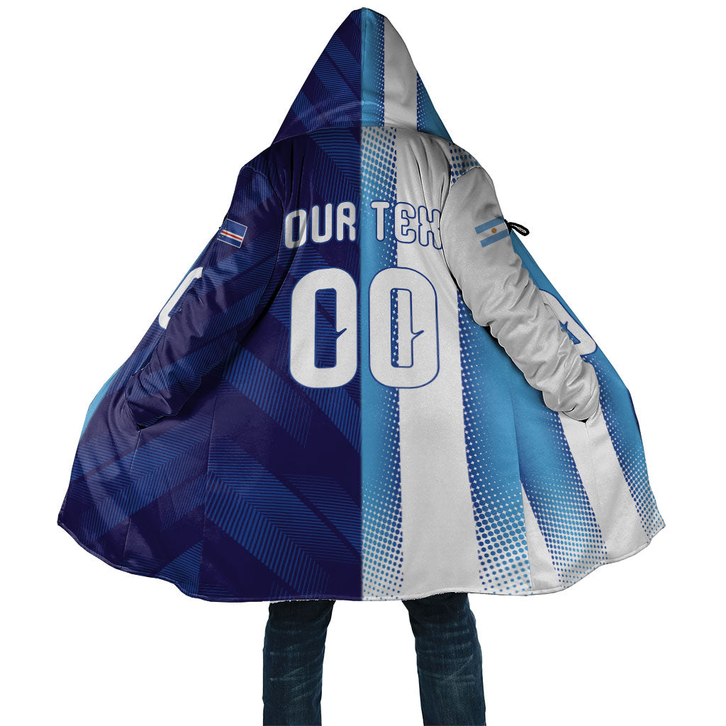 Custom Argentina Cabo Verde 2026 World Football Cloak Forever Pride