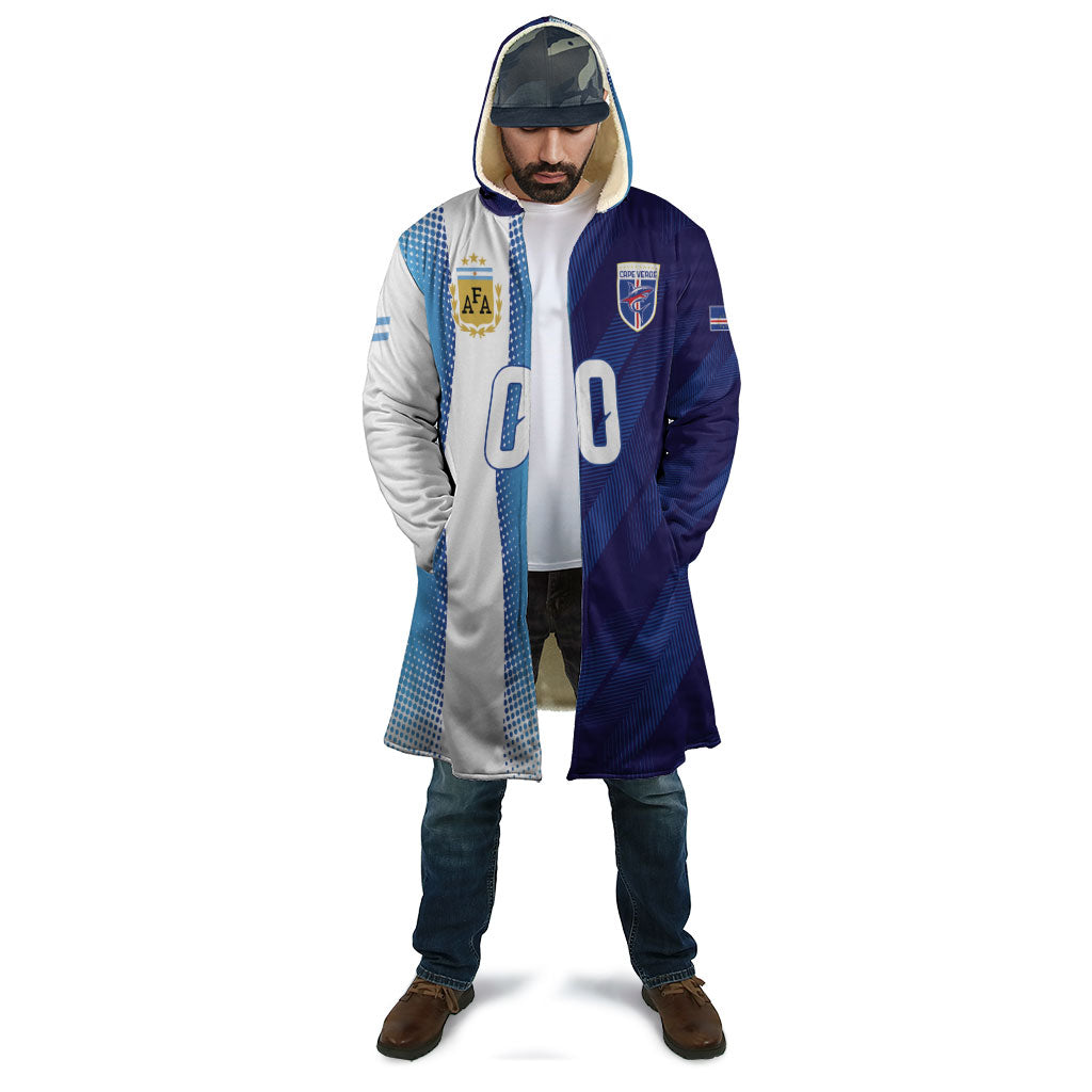 Custom Argentina Cabo Verde 2026 World Football Cloak Forever Pride