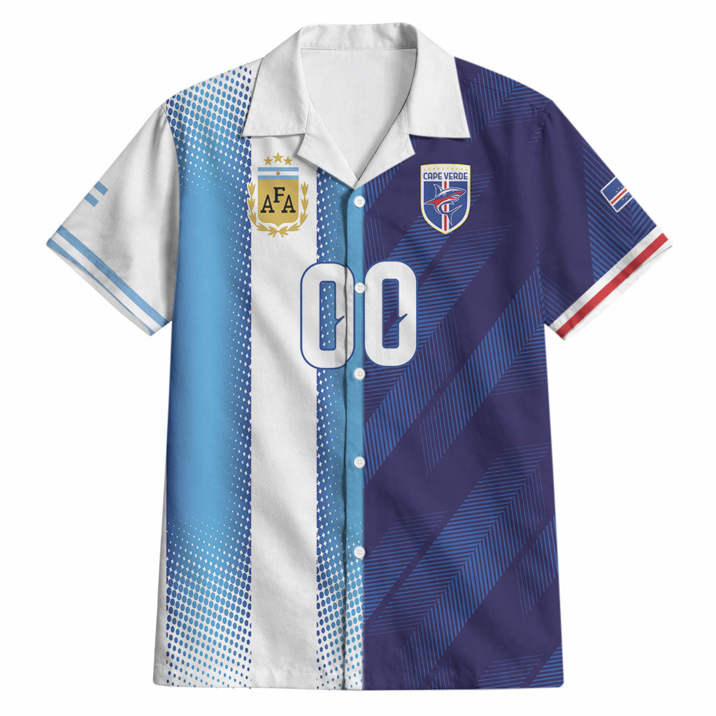 Custom Argentina Cabo Verde 2026 World Football Hawaiian Shirt Forever Pride