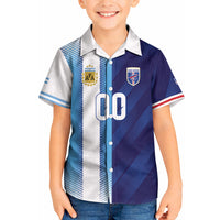 Custom Argentina Cabo Verde 2026 World Football Kid Hawaiian Shirt Forever Pride