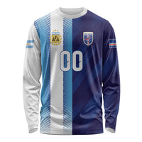 Custom Argentina Cabo Verde 2026 World Football Long Sleeve Shirt Forever Pride