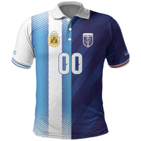 Custom Argentina Cabo Verde 2026 World Football Polo Shirt Forever Pride