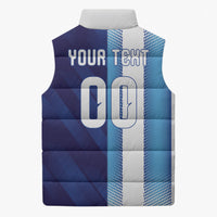 Custom Argentina Cabo Verde 2026 World Football Sleeveless Puffer Jacket Forever Pride